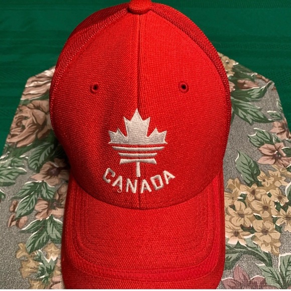 Red Adidas Canada Baseball Cap | Poshmark